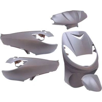 Afbeelding van Plaatset 6 delig Edge for Peugeot Vivacity tot bouwjaar 2008 mat grijs