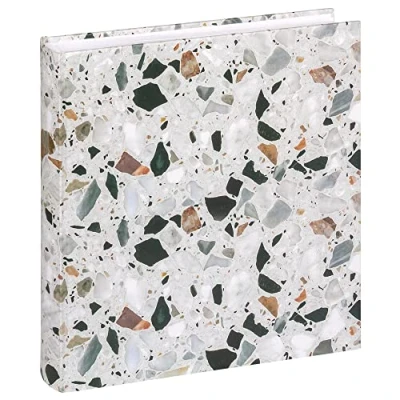 Afbeelding van walther design Terrazzo Fotoalbum 30x30 cm stone black