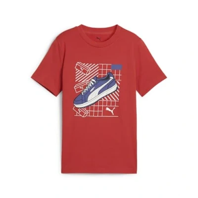 Afbeelding van Graphics T shirt IV voor Heren, Rood, Maat 7 8Y PUMA