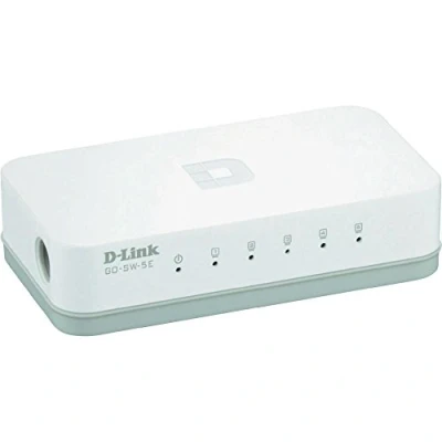 Afbeelding van D Link GO SW 8E Netwerk switch 8 poorten 100 MBit/s