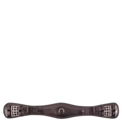 Image de BR Sangle de Dressage Durham 2 Côtés Élastique Noir/Argent 70cm