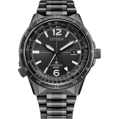Afbeelding van Citizen Promaster Air GMT NB6045 51H Horloge Staal Grijs Ø 44 mm