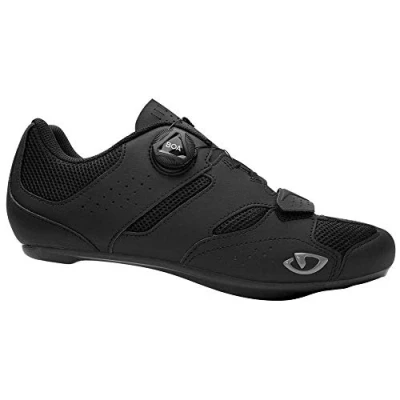 Afbeelding van Giro Savix II Fietsschoenen, Heren, Maat: 43, Black Imitatieleer/ textiel