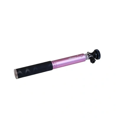 Afbeelding van Ultron Selfie Alu 80 Roze aluminium stick met losse Bluetooth trigger, Stick, Zwart,