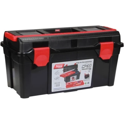 Afbeelding van Tayg gereedschapskoffer 580 x 285 290 mm met inlegbak en sorteerbak Velleman