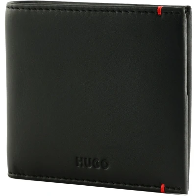 Afbeelding van HUGO Oscaar Unisex Portemonnee, Maat: One Size, Black