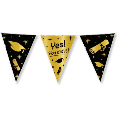 Afbeelding van Vlaggenlijn Slinger You did it! Classy 10 meter