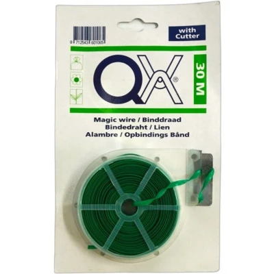 Afbeelding van Qx magic bloemdraad+mes groen 30mx0.4mm
