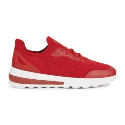 Afbeelding van Geox U Spherica Actif A, herensneakers, Rood
