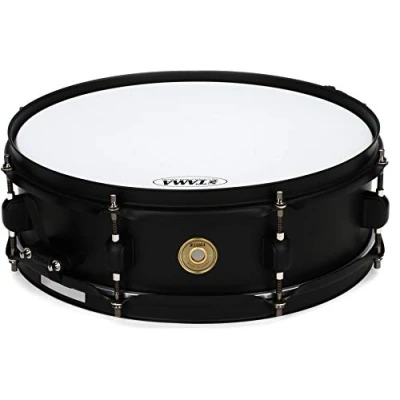 Afbeelding van Tama Metalworks Black Steel Snare BST134BK 13&quot;x4&quot; drum