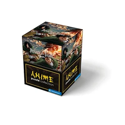 Image de Puzzle Cube 500 pièces Clementoni L&#039;attaque des Titans