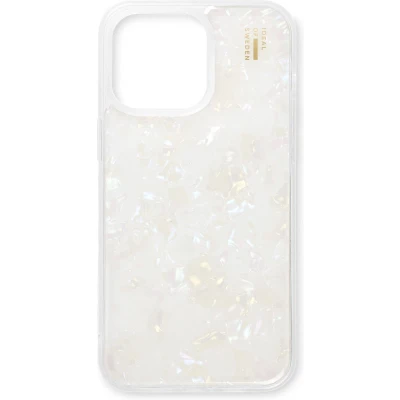 Afbeelding van iDeal of Sweden Hoesje Geschikt voor iPhone 15 Pro Max Pearlized Case Wit