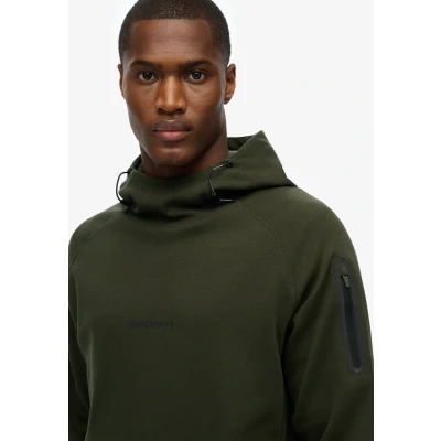 Afbeelding van Superdry Tech hoodie met logo en losse pasvorm Heren Hoodies