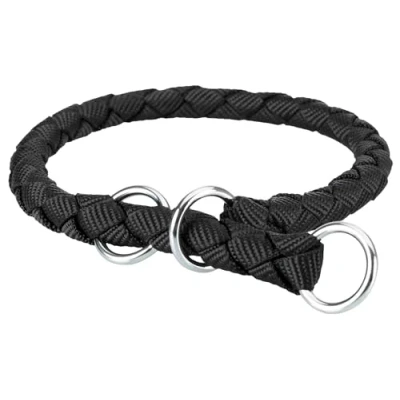 Afbeelding van Trixie Cavo Anti Trek Halsband Zwart M