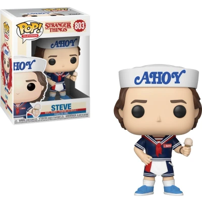 Afbeelding van Pop Stranger Things Steve with Hat and Ice Cream Vinyl Figure