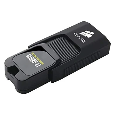 Afbeelding van Corsair CMFSL3X1 256GB Flash Voyager Slider X1 USB 3.0 Compact Drive zwart