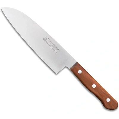 Afbeelding van Herder Santokumes Lignum 3 17 cm Carbon staal Pruimenhout