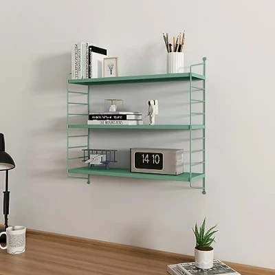 Afbeelding van Wandplank Strängnäs verstelbaar 50x60x15 cm pastelgroen