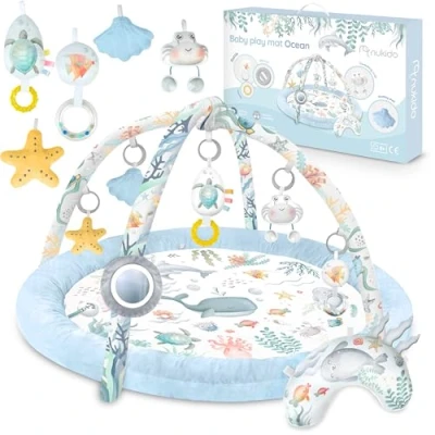 Afbeelding van Ocean Nukido interactieve educatieve mat blauw