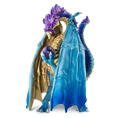 Afbeelding van Safari Speelfiguur Draak Junior 12,5 X 8 15 Cm Blauw