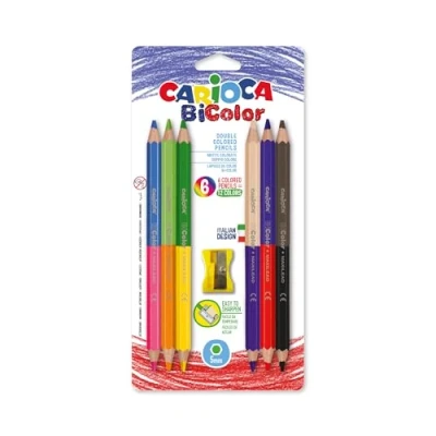 Afbeelding van Carioca Bi Color Multi 6stuk(s) kleurpotlood