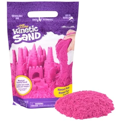 Image de Pâte à modeler pour enfant Kinetic Sand Recharge couleurs 900 g