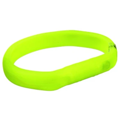 Afbeelding van Trixie USB Flash Light Band L / XL Groen 18 mm Breed