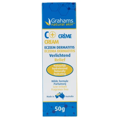 Afbeelding van Grahams C+ Eczema &amp; Dermatitis Cream 50g
