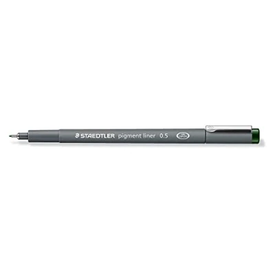 Afbeelding van Staedtler Pigment liner 05 mm Groen