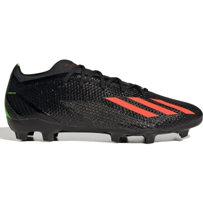 Afbeelding van Adidas X Speedportal.2 FG GW8449 Voetbalschoenen Heren Core Black Solar Red Green EU 42 23 Zwart