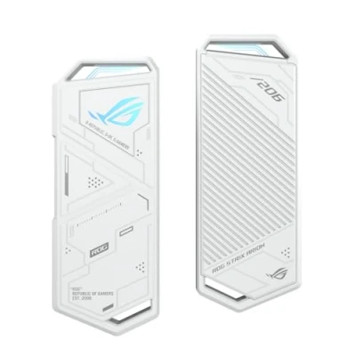 Image de ASUS ROG Strix Arion Boitier externe M.2 NVMe Card USB 3.2 (Gen 2x1) blanc