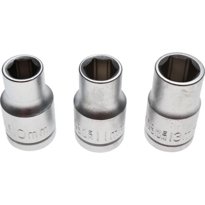 Afbeelding van BGS Doppenset 1/2&quot; 10 11 13 mm 3 delig