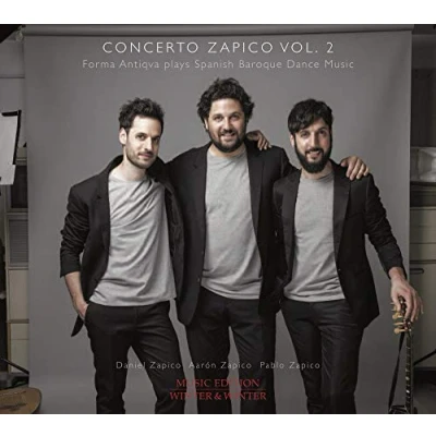 Afbeelding van Concerto Zapico, Vol. 2: Forma Antiqva plays Spanish Baroque Dance Music