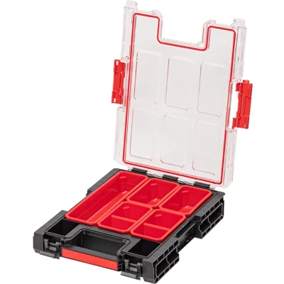 Afbeelding van Toolbrothers RHINO XXL Organiser ECO Hoogte M Dozen 365 x 265 77 mm 2,5 l IP 66 met 5 inlays