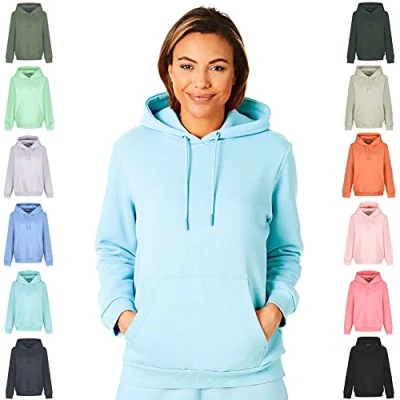 Afbeelding van Light &amp; Shade and Damestrui met capuchon, zacht, loungewear, Leger
