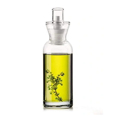 Afbeelding van Guzzini Olie/dressing Kitchen Active Design transparant, Ø 6 x H 20,5 cm