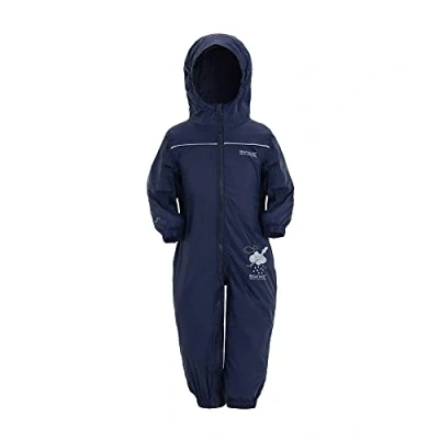 Afbeelding van Regatta Puddle Kids Regenpak Navy Maat 116