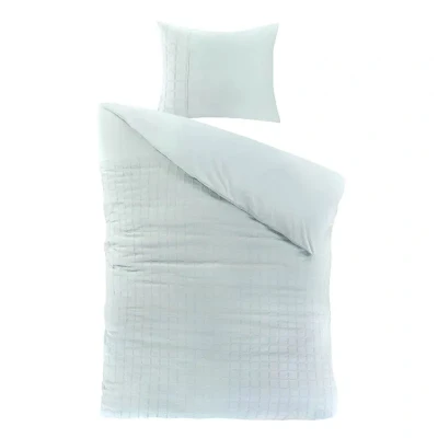 Afbeelding van Papillon Hudson Dekbedovertrek Eenpersoons 140x200/220 cm Lichtgroen