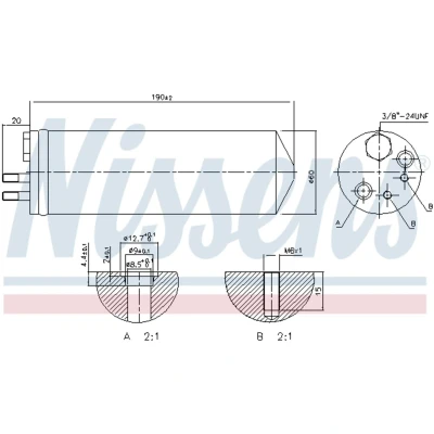 Afbeelding van Nissens Airco droger/filter 95148