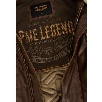 Afbeelding van PME Legend Bomberjacks, Heren, Maat: Large, D brown