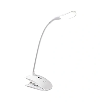Afbeelding van Daylight Smart Clip on lamp Leeslamp met LED Bedlamp klem Flexibele arm Wit *