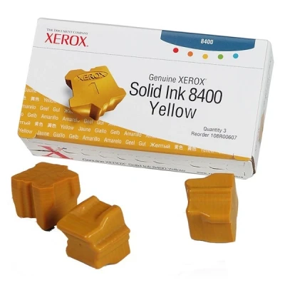 Image de Xerox Genuine 3 jaune encres solides