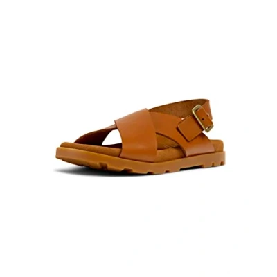 Afbeelding van Camper Brutus KIDS Unisex Sandalen voor kinderen, Maat: 29, Medium brown Leer