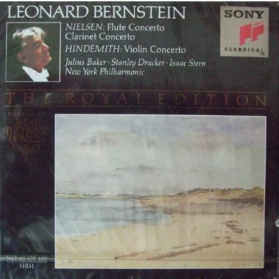 Afbeelding van Nielsen: Flute concerto / Hindemith: Violin