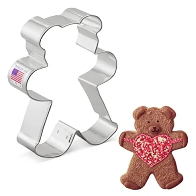 Afbeelding van Ann Clark Cookie Cutters Koekjessnijder teddybeer 10,8 cm