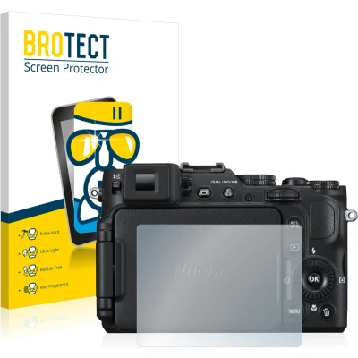 Afbeelding van BROTECT Screenprotector voor Nikon Coolpix P7700 Folie Beschermfolie Beschermglas transparant