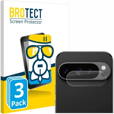 Afbeelding van BROTECT Screenprotector voor Google Pixel 9 Pro (ALLEEN Camera Lens) Folie Beschermfolie Beschermglas transparant (3 Stuks)