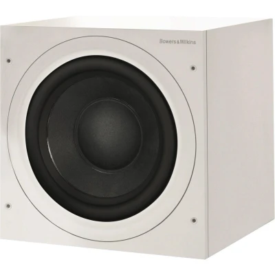 Afbeelding van Bowers &amp; Wilkins ASW608 Compacte Hifi Actieve Subwoofer voor Muziek en Film Mat Wit (per stuk)