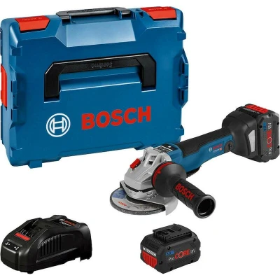 Afbeelding van BOSCH GWS 18V 10 PSC haakse accu slijper in L Boxx 136 (2x 5,5Ah + lader) 06019G3F0E