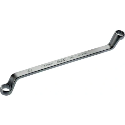 Afbeelding van HAZET 630 12X13 Tweezijdige ringsleutel 220 Chroom vanadium staal